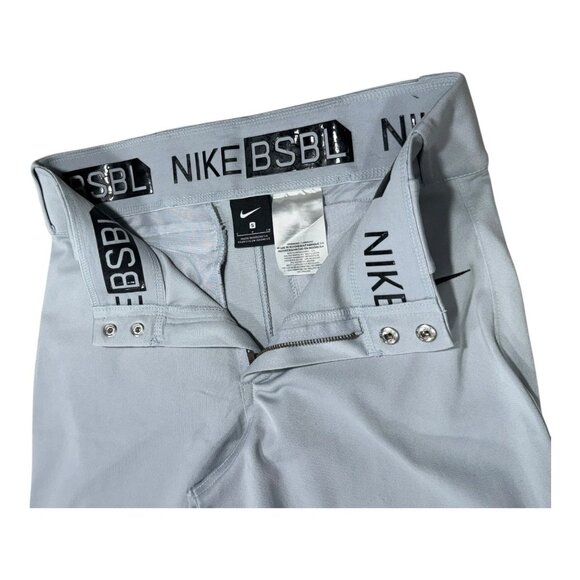 Nike BSBL Gray Baseball Pants Men’s S | Dri-FIT Pro Tapered Athletic Fit - Picture 5 of 8